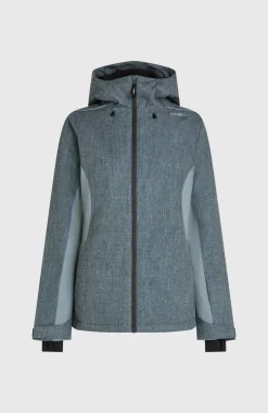 DamesFWC'Cruz Melange wintersportjas| Blauw