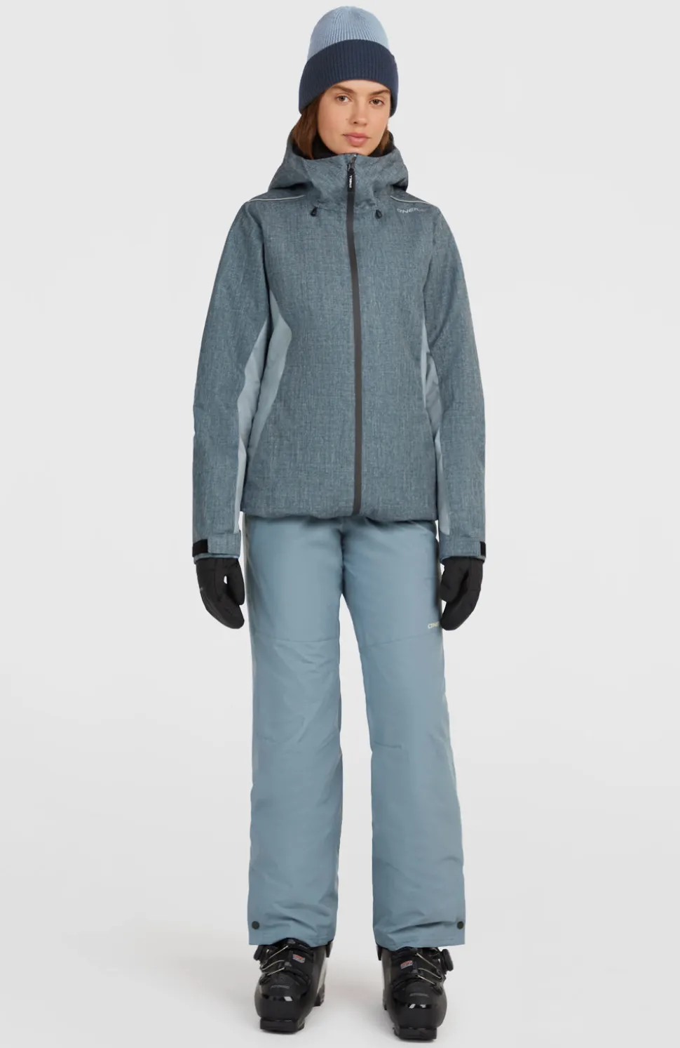 DamesFWC'Cruz Melange wintersportjas| Blauw