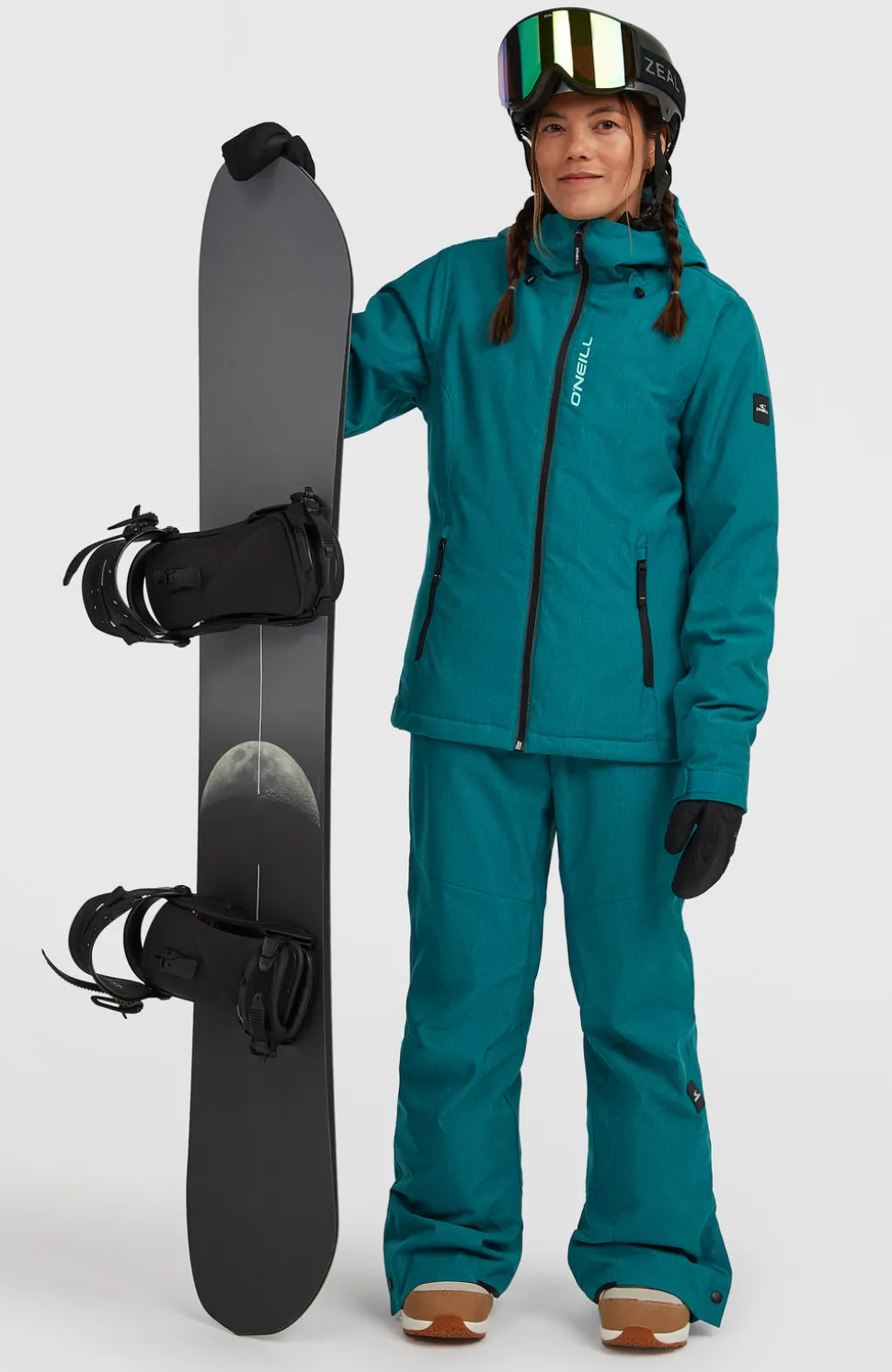DamesFWC'Cruz Melange wintersportjas| Blauw