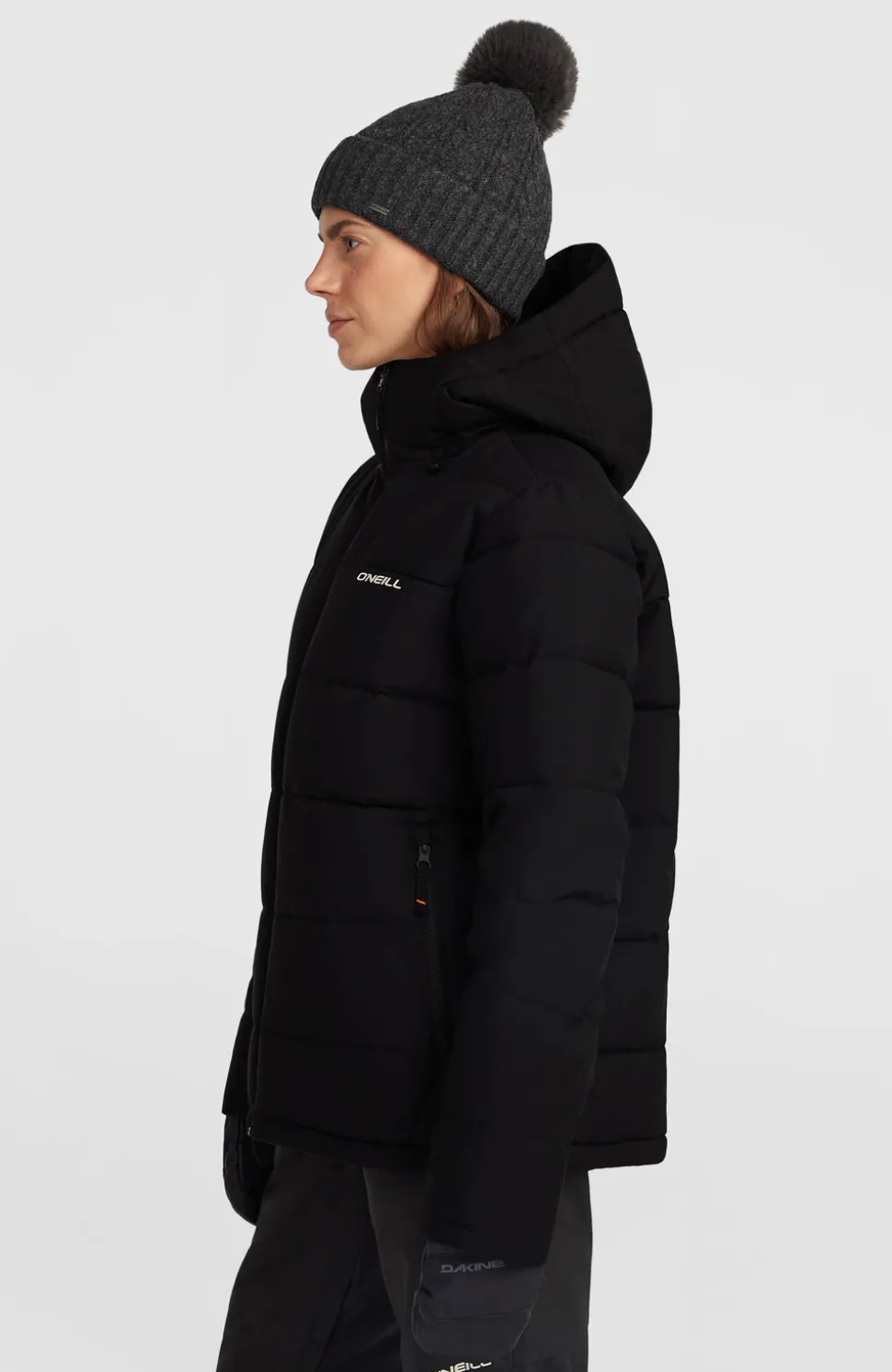 DamesFWC'Cruz Puffer wintersportjas| Zwart