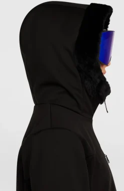 DamesFWC'Cruz Softshell wintersportjas| Zwart
