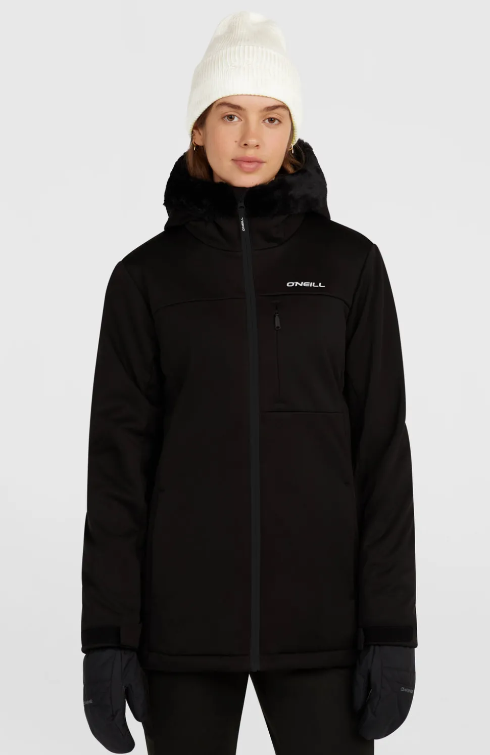 DamesFWC'Cruz Softshell wintersportjas| Zwart