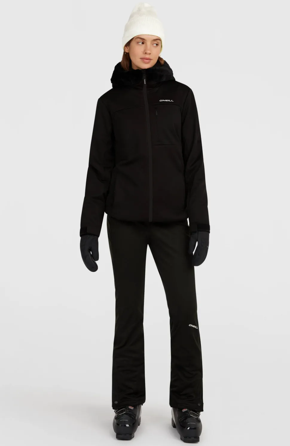 DamesFWC'Cruz Softshell wintersportjas| Zwart