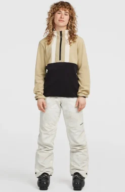 DamesFWC'Cruz Triple Polartec® fleecetrui met halve rits| Beige Mix