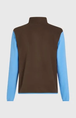 DamesFWC'Cruz Triple Polartec® fleecetrui met halve rits| Blauw Mix
