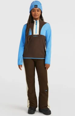 DamesFWC'Cruz Triple Polartec® fleecetrui met halve rits| Blauw Mix