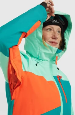DamesFWC'Cruz Triple wintersportjas| Groen Mix