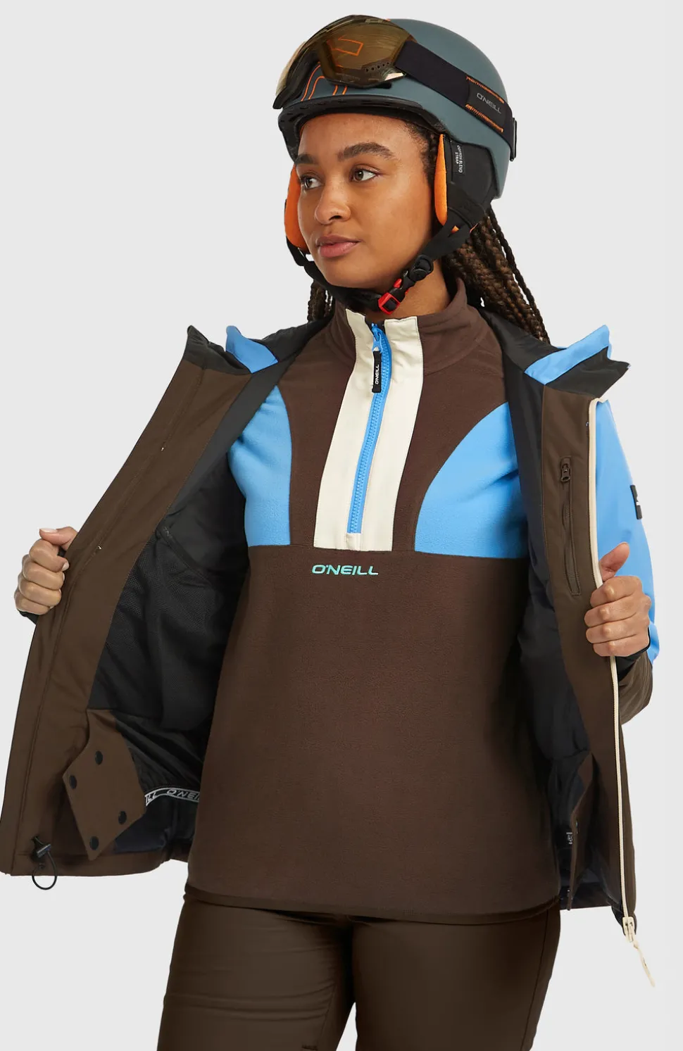 DamesFWC'Cruz Triple wintersportjas| Blauw Mix
