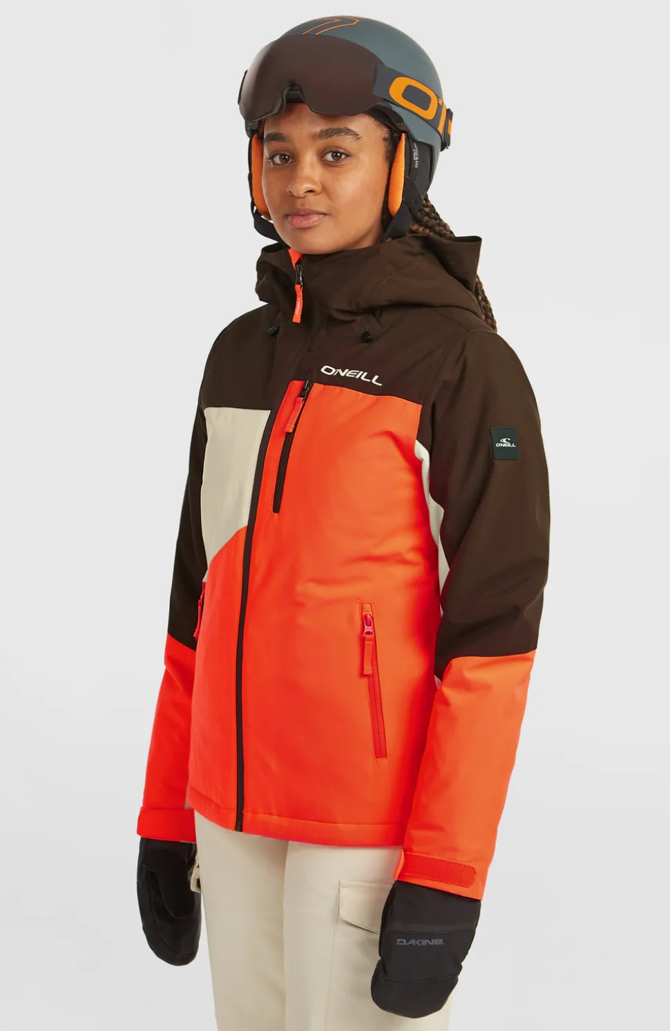 DamesFWC'Cruz Triple wintersportjas| Bruin Mix