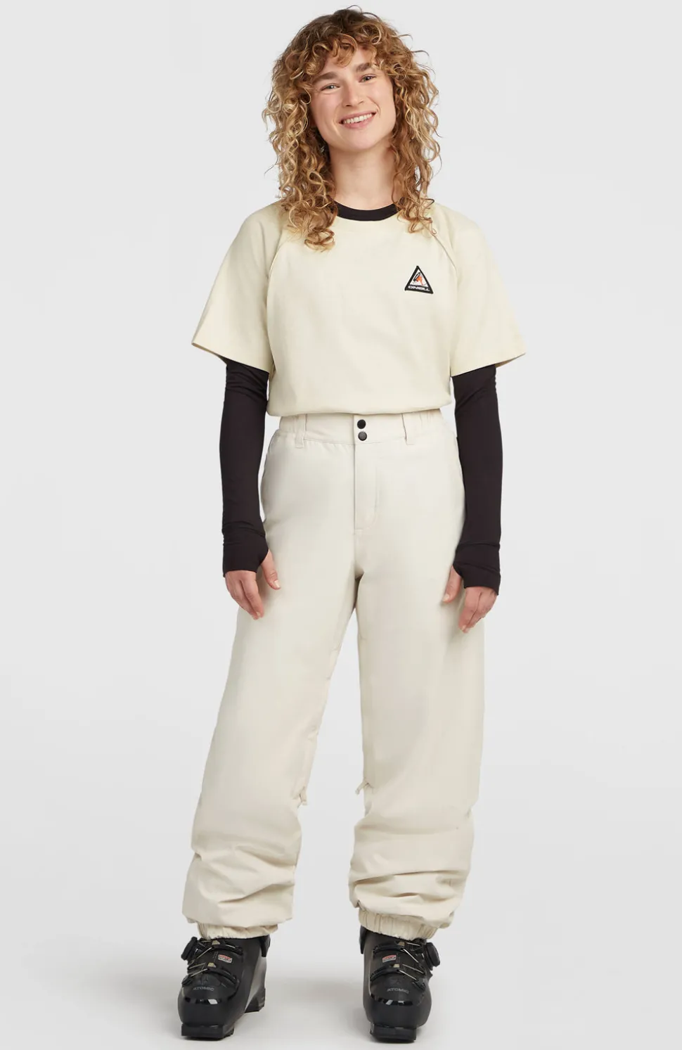 DamesFWC Oversized wintersportbroek| Wit