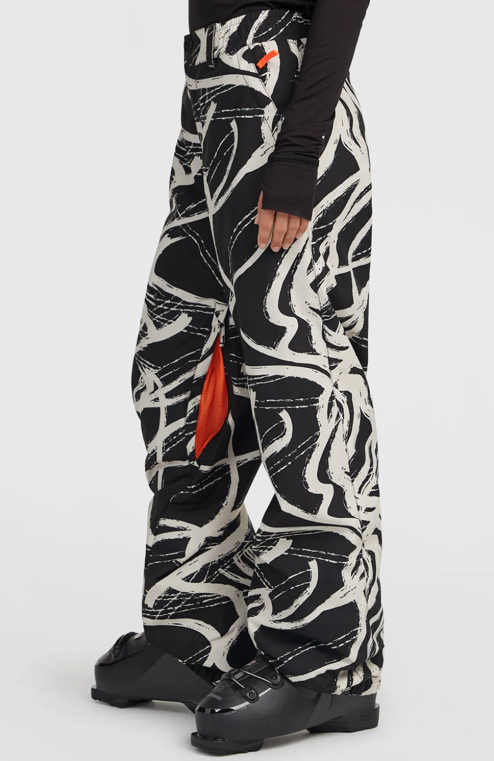 DamesFWC Oversized wintersportbroek| Wit