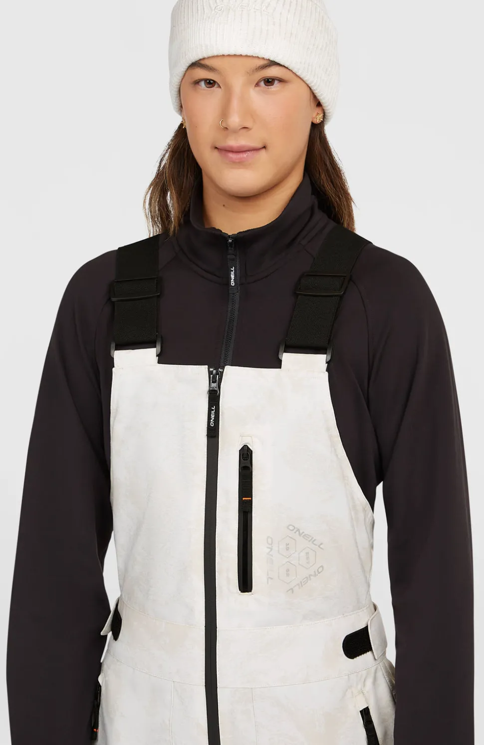 DamesFWC'Peak Bib wintersportbroek| Wit