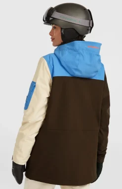 DamesFWC'Peak Pro wintersportjas| Blauw Mix