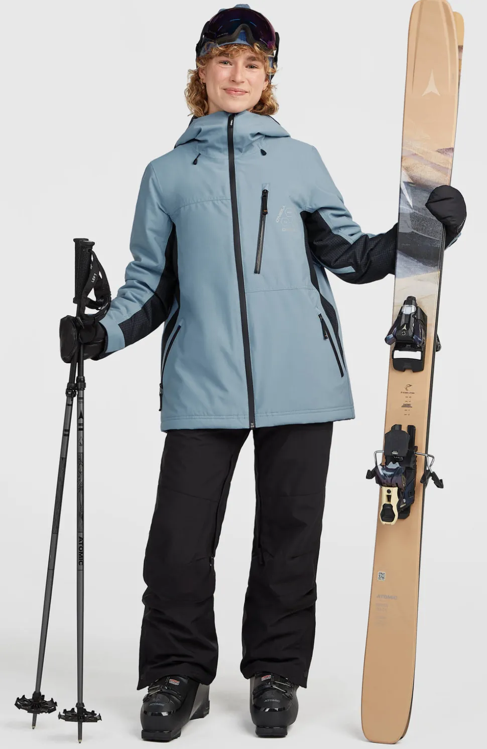 DamesFWC'Peak wintersportjas| Blauw Mix