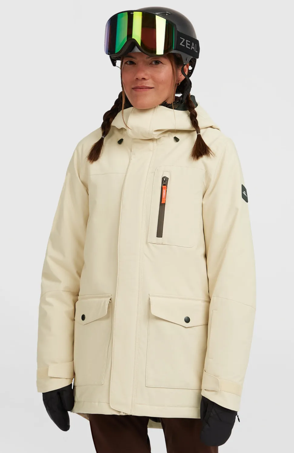 DamesFWC'Peak wintersportjas| Beige
