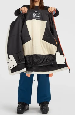 DamesFWC'Play Asymmetric wintersportjas| Blauw Mix