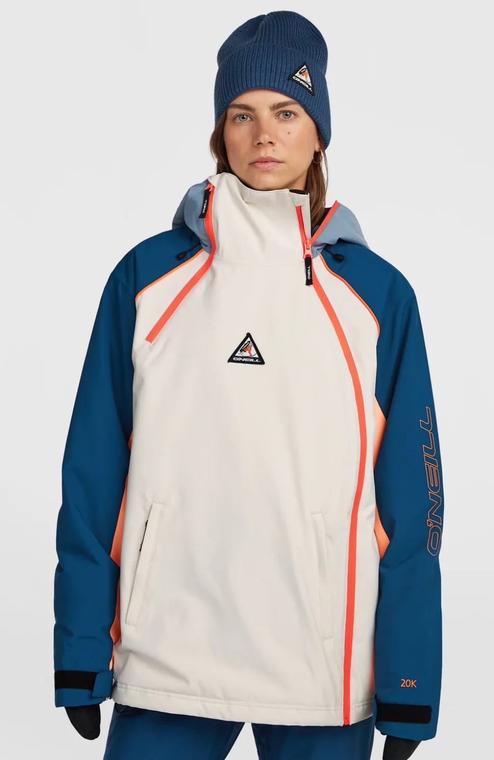 DamesFWC'Play Asymmetric wintersportjas| Blauw Mix
