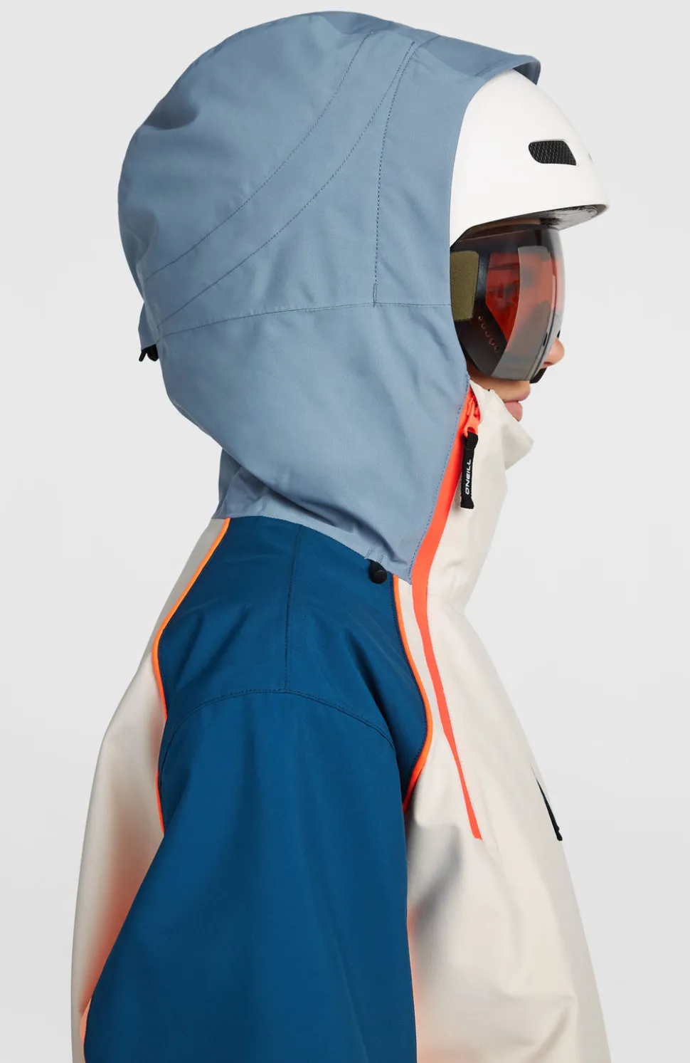 DamesFWC'Play Asymmetric wintersportjas| Blauw Mix