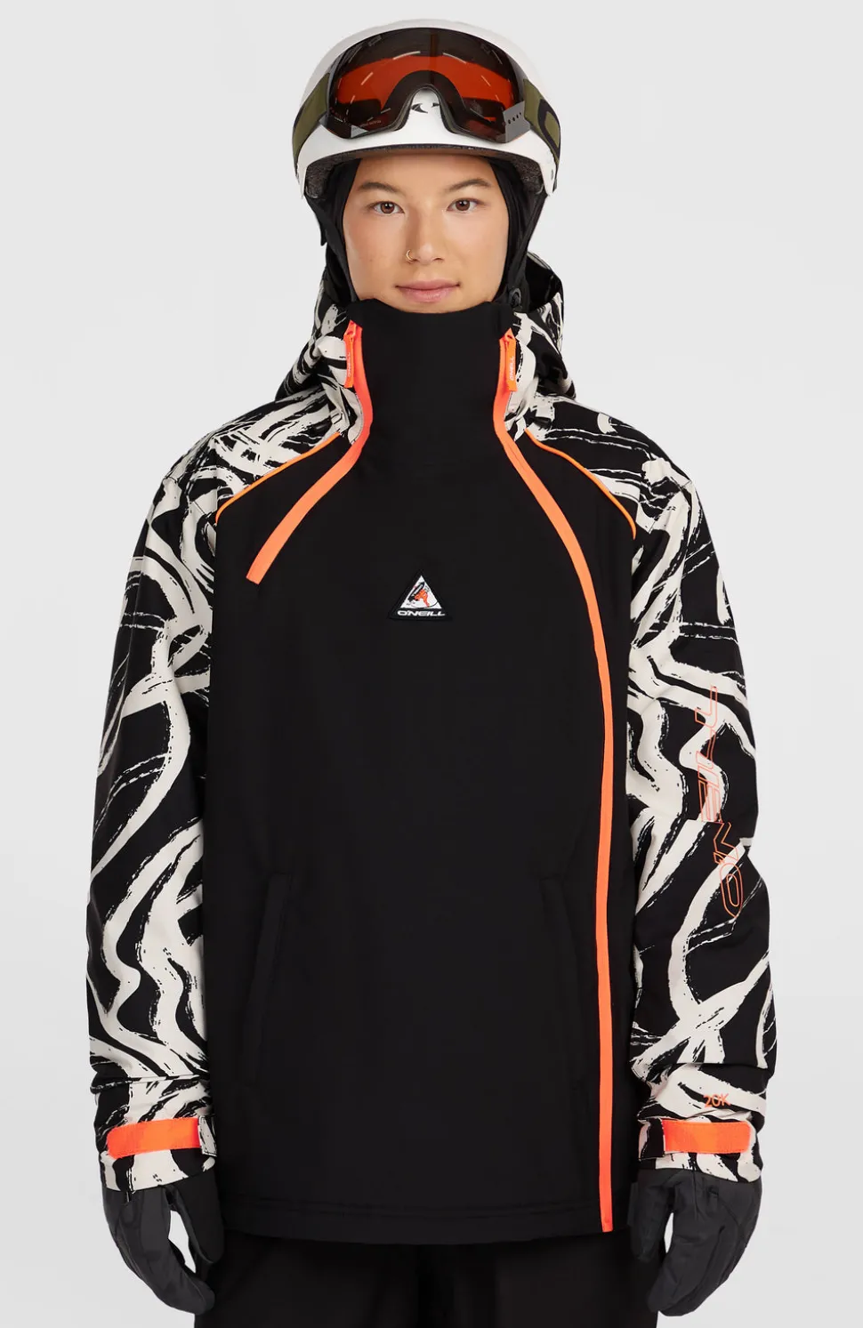 DamesFWC'Play Asymmetric wintersportjas| Wit
