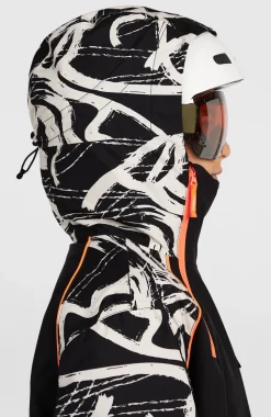 DamesFWC'Play Asymmetric wintersportjas| Wit