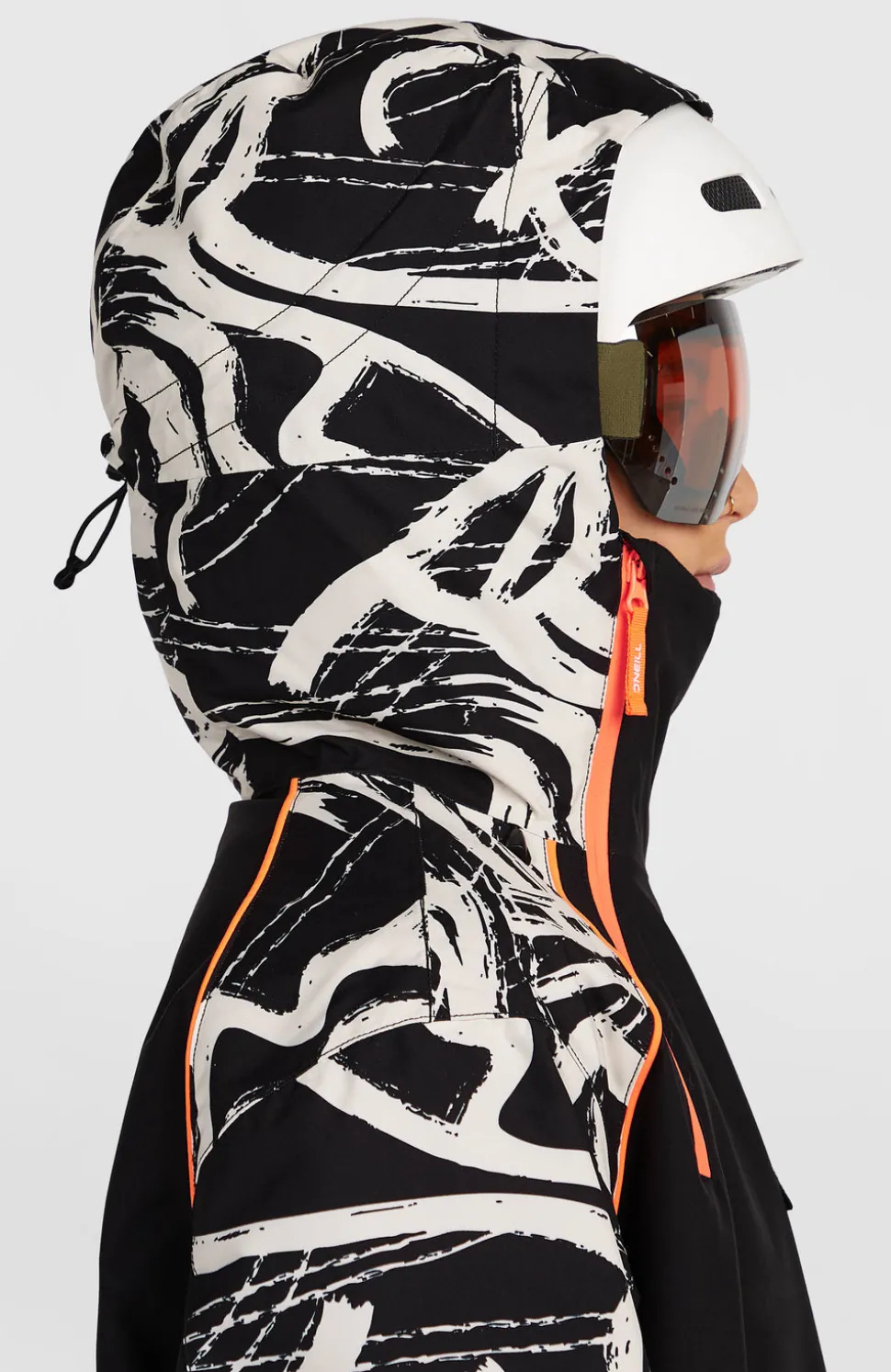 DamesFWC'Play Asymmetric wintersportjas| Wit