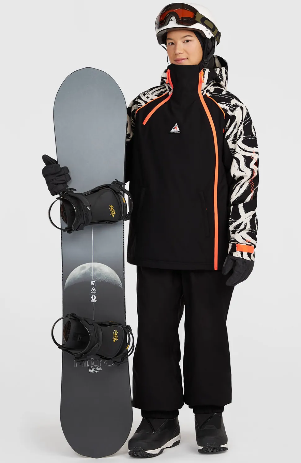 DamesFWC'Play Asymmetric wintersportjas| Wit