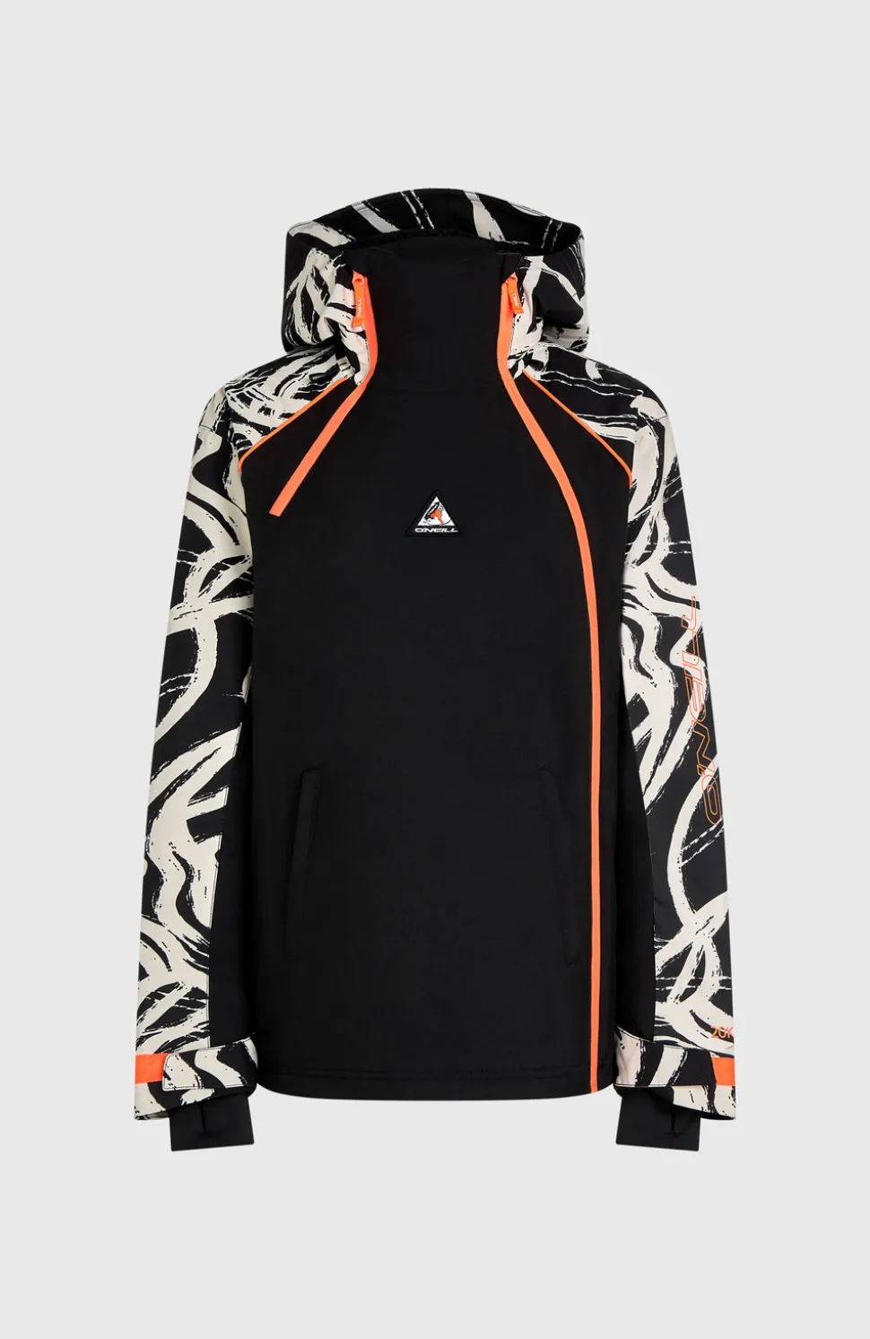 DamesFWC'Play Asymmetric wintersportjas| Wit