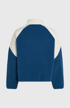 DamesFWC'Play Hyperfleece trui met volledige rits| Wit Mix