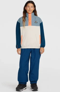 DamesFWC'Play Polartec® fleecetrui met halve rits| Blauw Mix