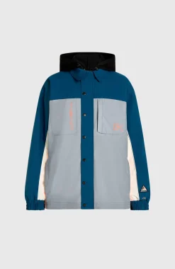 DamesFWC'Play Shacket wintersportjas| Blauw Mix