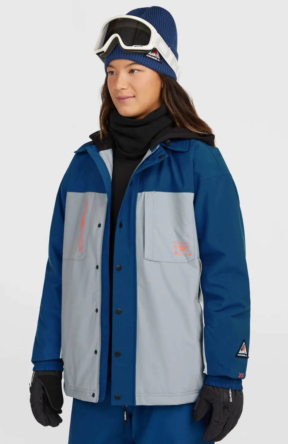 DamesFWC'Play Shacket wintersportjas| Blauw Mix