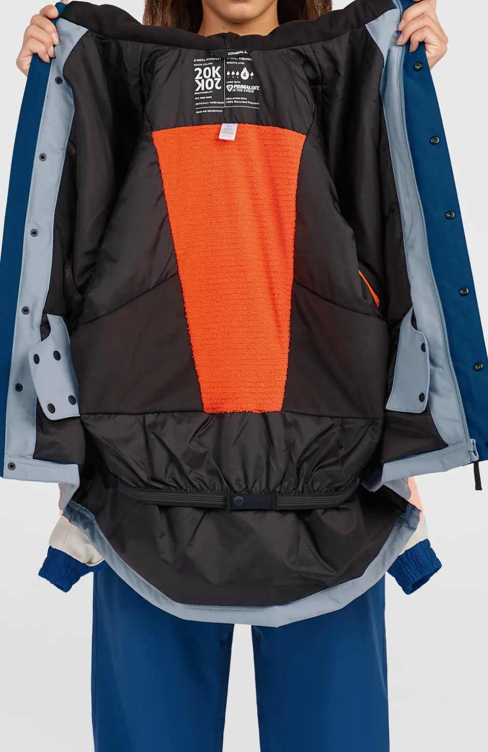 DamesFWC'Play Shacket wintersportjas| Blauw Mix