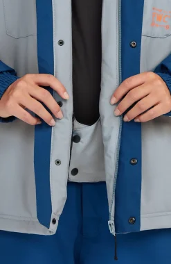 DamesFWC'Play Shacket wintersportjas| Blauw Mix