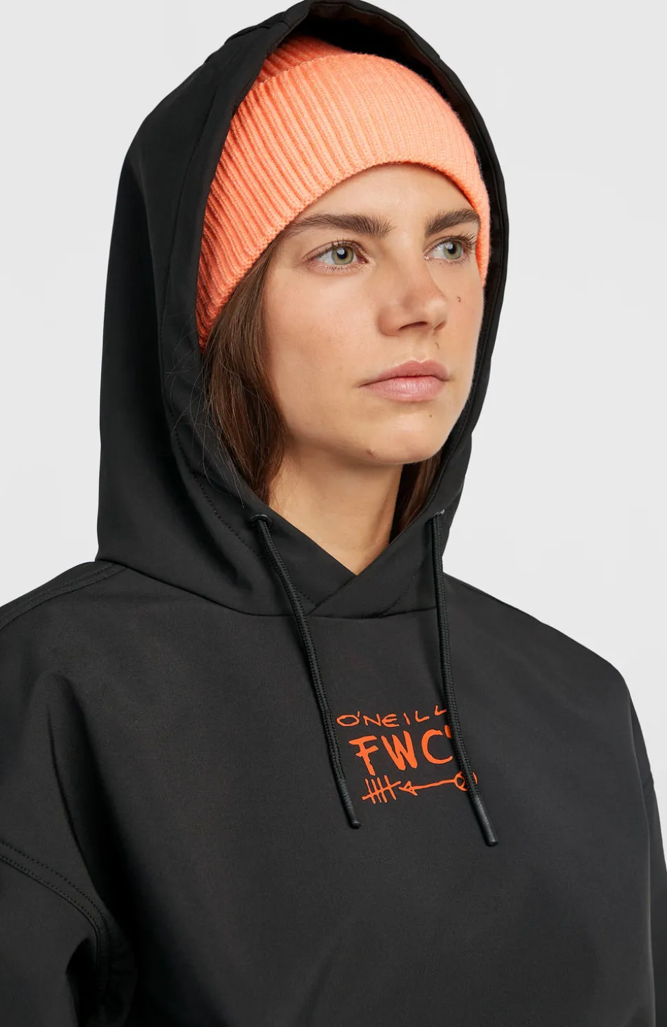 DamesFWC'Play Softshell hoodie| Zwart