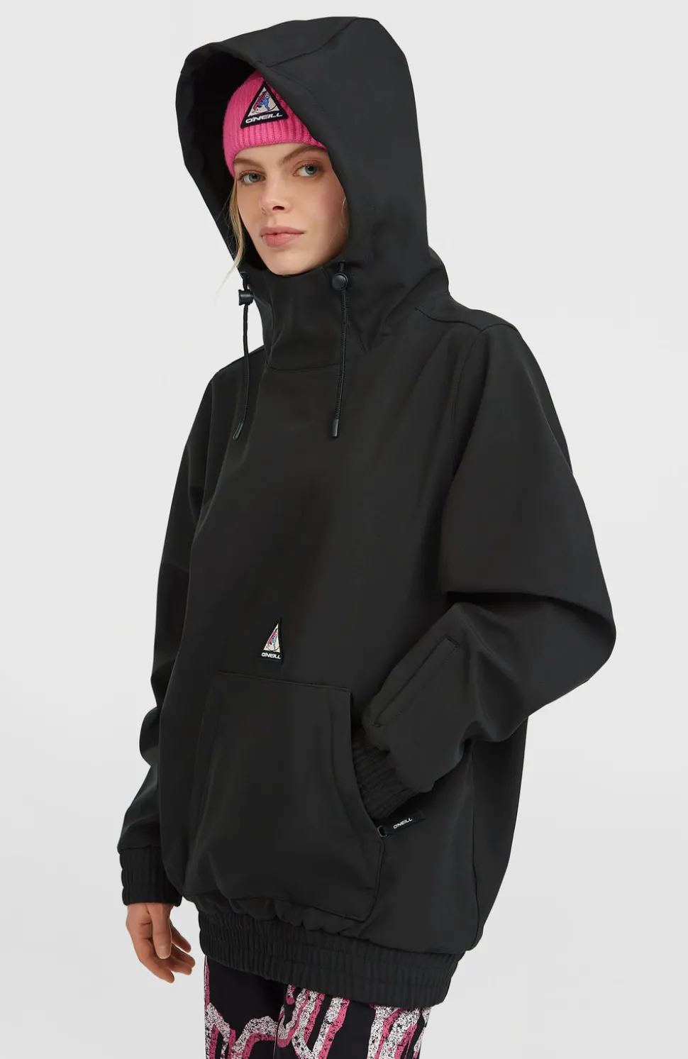 DamesFWC'Play Softshell hoodie| Zwart