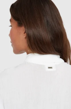 DamesLori Maxi overhemdjurk| Wit