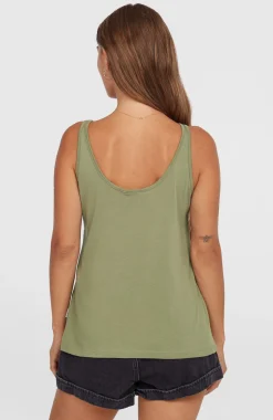 DamesLuana Graphic tanktop| Groen