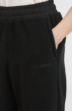 DamesMust-Have High-Pile joggingbroek| Zwart