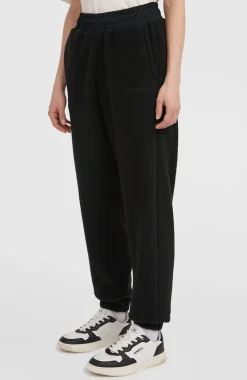DamesMust-Have High-Pile joggingbroek| Zwart