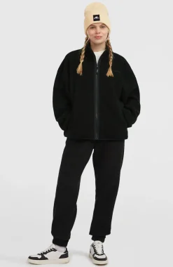 DamesMust-Have High-Pile joggingbroek| Zwart