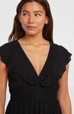 DamesMust-Have midi-jurk| Zwart