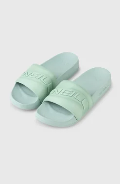 DamesO'Neill Embossed slippers| Groen