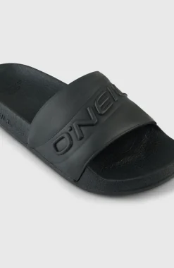 DamesO'Neill Embossed slippers| Zwart