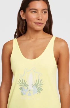 DamesO'Neill Graphic tanktop| Geel