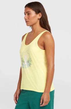DamesO'Neill Graphic tanktop| Geel