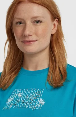 DamesO'Neill Graphic T-shirt| Blauw