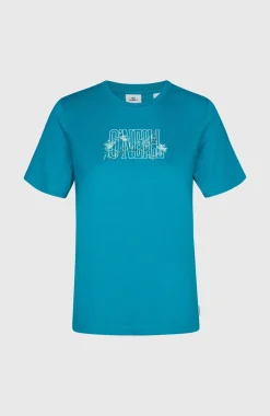 DamesO'Neill Graphic T-shirt| Blauw