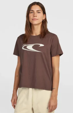 DamesO'Neill Graphic T-shirt| Paars