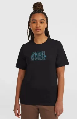 DamesO'Neill Graphic T-shirt| Zwart