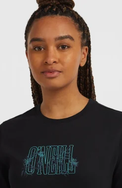 DamesO'Neill Graphic T-shirt| Zwart